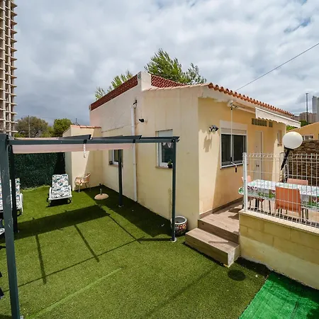 Apartamento Loft Con Terreno Privado Y Parking Compartido - A 800M De Playa Poniente Benidorm Exterior photo